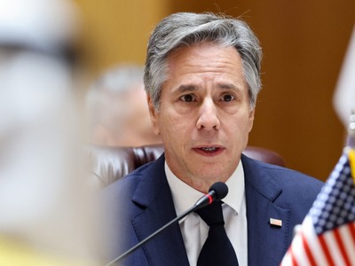 Ngoại trưởng Mỹ Antony Blinken. Ảnh: Reuters.