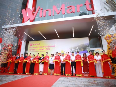 WinMart đầu tiên tại Hà Nội áp dụng mô hình hoàn toàn mới đi vào hoạt động