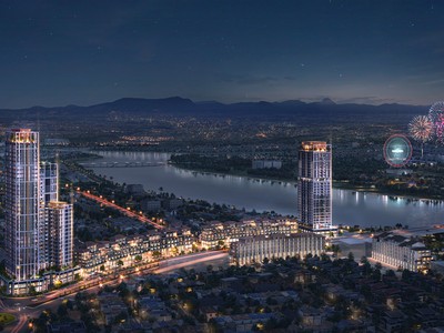 Dự án Sun Cosmo Residence Da Nang. (Ảnh phối cảnh minh họa).