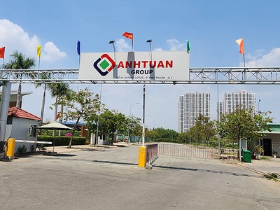Dự án Khu dân cư phường Phú Thuận (Lotus Residence) của Công ty Anh Tuấn chưa thể tiến hành xây dựng vì “tắc” tính tiền sử dụng đất.