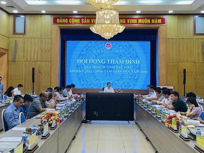 Hội nghị thẩm định Quy hoạch tỉnh Bạc Liêu thời kỳ 2021 - 2030, tầm nhìn đến năm 2050 (Ảnh: K.T).