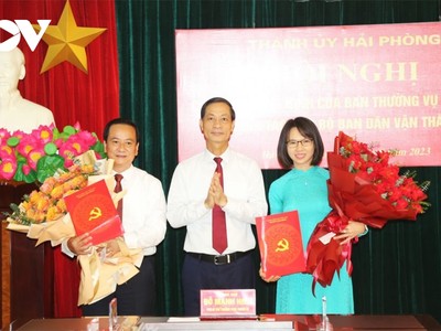 Phó Trưởng ban Dân vận Thành ủy giữ chức Giám đốc Sở Công thương Hải Phòng