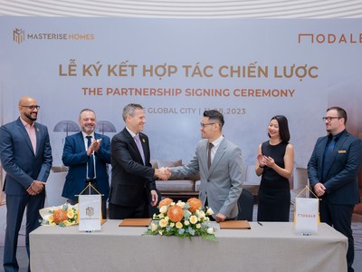 Masterise Homes chính thức ký kết hợp tác với nhà phân phối độc quyền nội thất hàng hiệu Modale vào ngày 11/8.