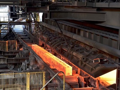 Mỹ cáo buộc các công ty của Trung Quốc, Đức và Canada bán phá giá thép vào thị trường Mỹ. (Ảnh: AFP/TTXVN)