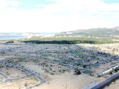 Một phân khu dự án của Công ty Phát Đạt tại Khu kinh tế Nhơn Hội.