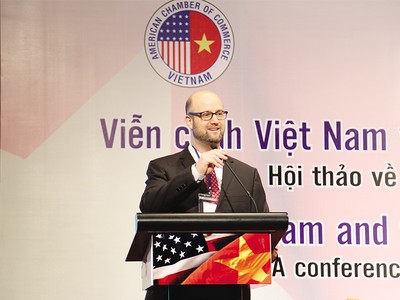Adam Sitkoff - Giám đốc điều hành Phòng Thương mại Hoa Kỳ (AmCham) tại Hà Nội.