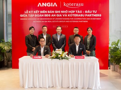 Koterasu đạt thỏa thuận đầu tư 10 triệu USD vào An Gia (AGG)