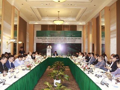 Việt Nam đang thực hiện nhiều giải pháp để đẩy mạnh phát triển các công trình xanh, góp phần đưa phát thải về 0% vào 2025 theo cam kết của Chính phủ.