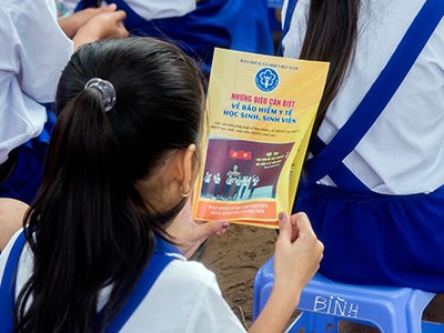 8 tháng đầu năm 2023, quỹ bảo hiểm y tế đã chi trả hơn 2.000 tỷ đồng khám, chữa bệnh cho học sinh, sinh viên theo quyền lợi