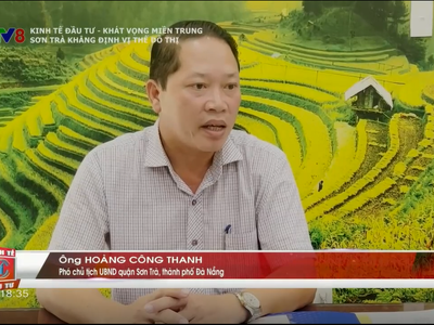 Ông Hoàng Công Thanh – Phó chủ tịch UBND quận Sơn Trà, thành phố Đà Nẵng.