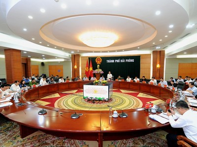 Phó thủ tướng Chính phủ Trần Lưu Quang phát biểu kết luận Hội nghị.