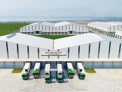 Đi cùng với tăng trưởng xuất khẩu, nhu cầu kho lạnh đang tăng cao.