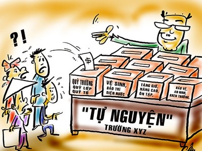 Bộ Giáo dục và Đào tạo vừa có bản bản chấn chỉnh việc lạm thu ở một số trường, địa phương gây xôn xao dư luận thời gian gần đây.