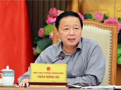 Phó Thủ tướng Trần Hồng Hà.