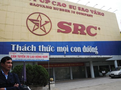 Sản phẩm của Cao su Sao Vàng kém sức cạnh tranh với các thương hiệu trong nước và nhập khẩu.