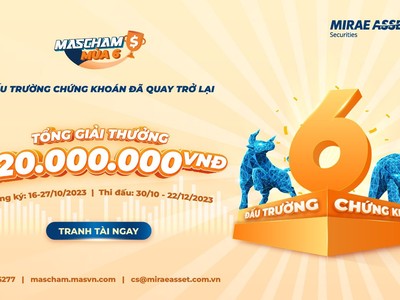 Chứng khoán Mirae Asset mang cuộc thi đầu tư MAScham mùa 6 trở lại