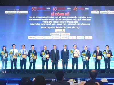 Vinh danh Top Doanh nghiệp Đổi mới sáng tạo Việt Nam 2024
