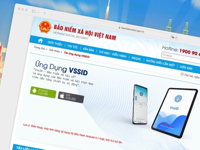 Giả mạo văn bản của Bảo hiểm xã hội Việt Nam yêu cầu cập nhật VssID 4.0