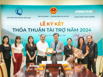 ABBANK và Quỹ Bảo trợ Trẻ em Việt Nam chung tay vì sự nghiệp chăm sóc, bảo vệ và phát triển trẻ em