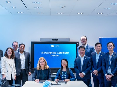 FPT và Tập đoàn năng lượng RWE ký kết Thỏa thuận Dịch vụ chính