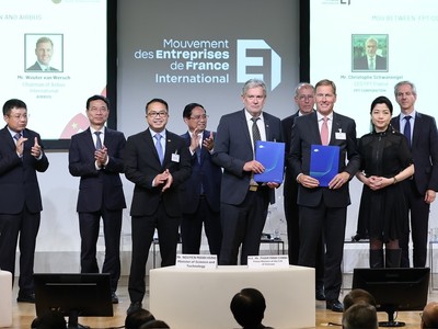 FPT ký kết hợp tác với Airbus. Nguồn ảnh: Nhật Bắc.