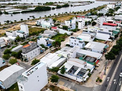 Một góc Khu tái định cư Hòn Rớ II, xã Phước Đồng, TP Nha Trang