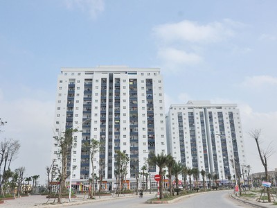 Khu chung cư tại Dự án Thanh Hà có giá chỉ trên dưới 10 triệu đồng/m2