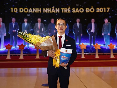 Trần Quốc Việt: "Giải thưởng Sao đỏ 2017 là sự khích lệ, động viên lớn, tiếp sức cho tôi và tập thể Cát Tường Group tiếp tục vững bước trên con đường phát triển"