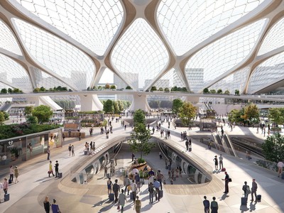 Thiết kế trạm Hyperloop