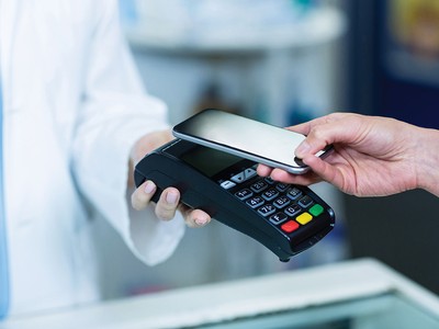 Chỉ cần vẫy nhẹ điện thoại trong phạm vi 4cm vào chiếc máy POS là có thể hoàn thành giao dịch