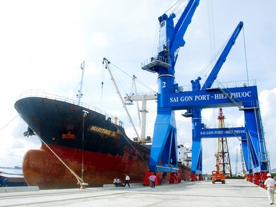 Qúy I, Cảng Sài Gòn (SGP) lãi hợp nhất 290 tỷ đồng, gấp 17 lần số cùng kỳ