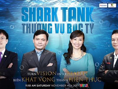 SAM đầu tư 10 tỷ đồng vào chương trình truyền hình thực tế “Shark Tank Việt Nam”