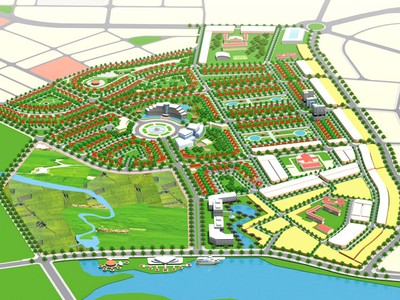Phối cảnh Dự án Khu Dân cư du lịch và Dịch vụ Cầu Hưng - Lai Nghi 