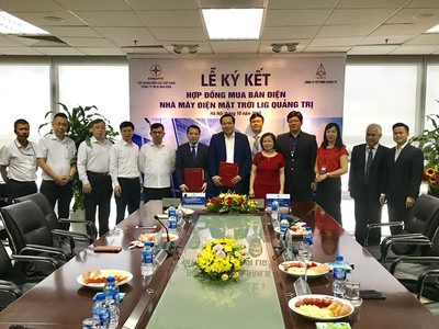 Nhà máy điện mặt trời LIG Quảng Trị có tổng mức đầu tư 1.087 tỷ đồng