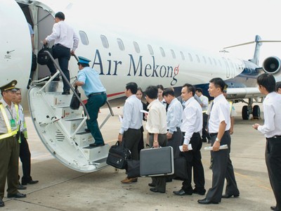 Theo lộ trình đã được xác định, Air Mekong sẽ bay trở lại vào đầu năm 2015