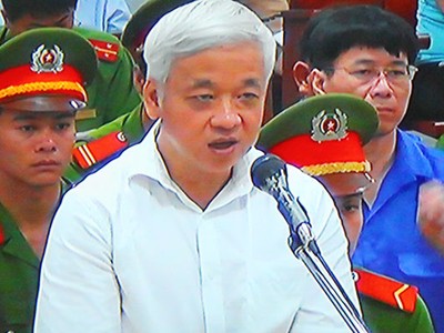 Bầu Kiên bị đề nghị mức án 30 năm tù (ảnh chụp qua màn hình)