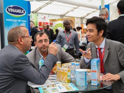 Thông qua Hội chợ Gulfood 2014 tại Dubai, Vinamilk tìm được nhiều khách hàng mới và thị trường mới