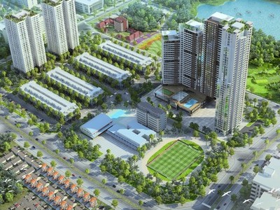 Phối cảnh tổng thể Dự án Mon City