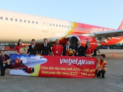 Vietjet đón thêm tàu bay A321