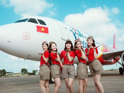 Vietjet tiếp tục tuyển tiếp viên hàng không