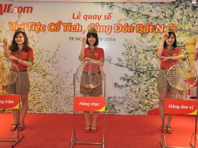 Quay số tìm khách hàng trúng căn hộ 