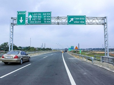 Từ 1/5 sẽ “phạt nguội” trên tuyến đường cao tốc Nội Bài – Phú Thọ