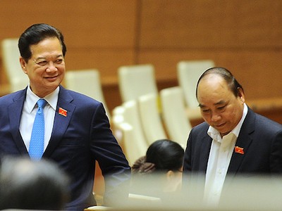 Phó thủ tướng Nguyễn Xuân Phúc là ứng viên duy nhất được đề cử vào chức vụ Thủ tướng (ảnh: Giang Huy - Vnexpress)