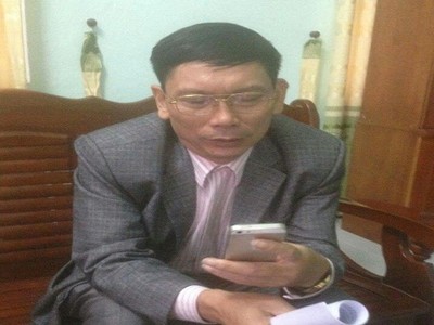 Ông Hoàng Đức, Chủ tịch xã Hoàn Trạch
