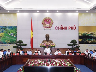 Phiên họp thường kỳ Chính phủ tháng 4/2016