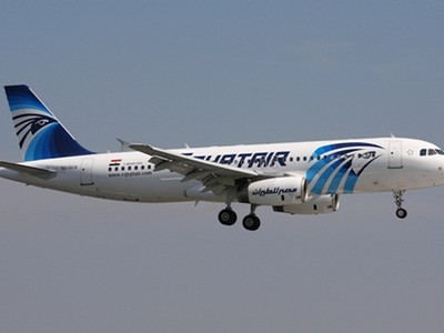 Một máy bay A320 của EgyptAir. Ảnh: Planespotters