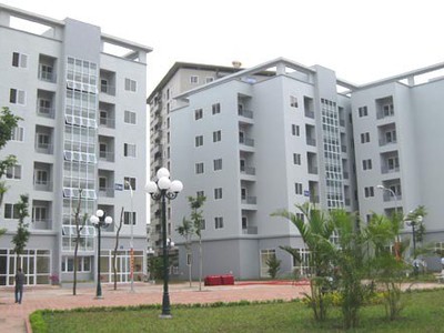 Người thu nhập thấp vay mua nhà ở xã hội tại Ngân hàng Chính sách & xã hội chỉ phải chịu mức lãi vay 4,8% một năm. Ảnh: Đoàn Loan