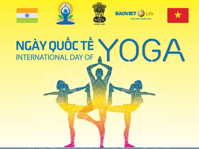 Bảo Việt Nhân thọ đồng hành cùng Ngày hội quốc tế Yoga Việt Nam 2016