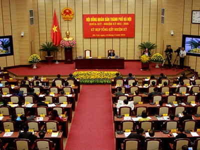 Hà Nội tiến hành bầu Chủ tịch UBND thành phố nhiệm kỳ mới
