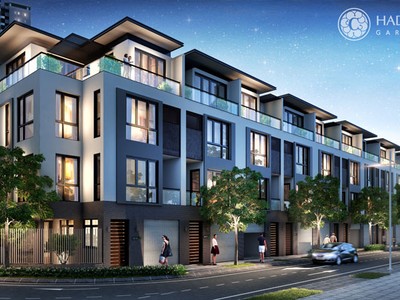 Khu nhà phố hạng sang tại HADO Centrosa Garden